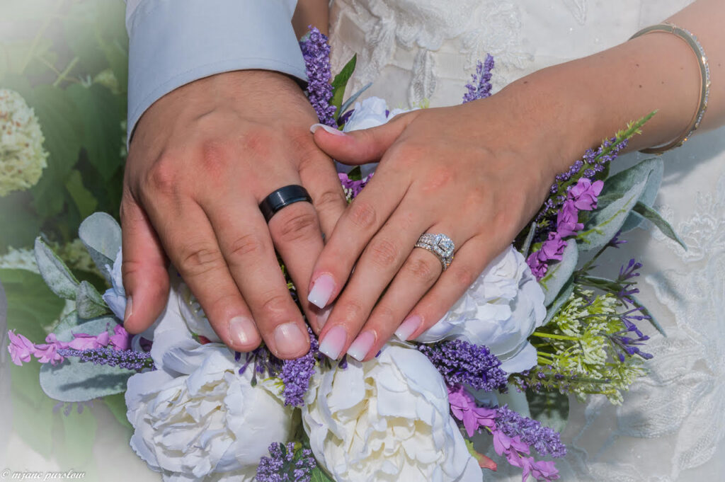 Timber Rose Wedding Couple Hands
