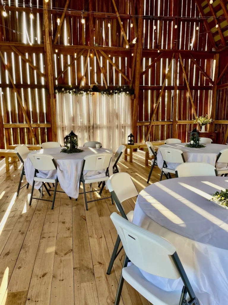 Timber Rose Barn Interior - Wedding Venue (5)