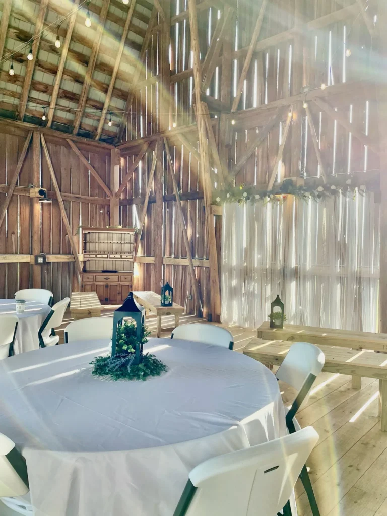 Timber Rose Barn Interior - Wedding Venue (7)