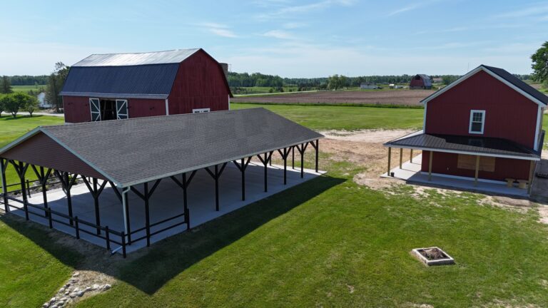 Timber Rose Wedding Barn Michigan Photo
